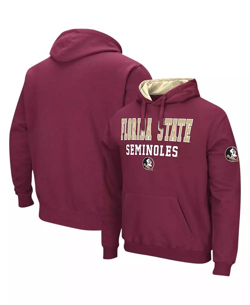 Colosseum Men's Garnet Florida State Seminoles Sunrise Pullover Hoodie