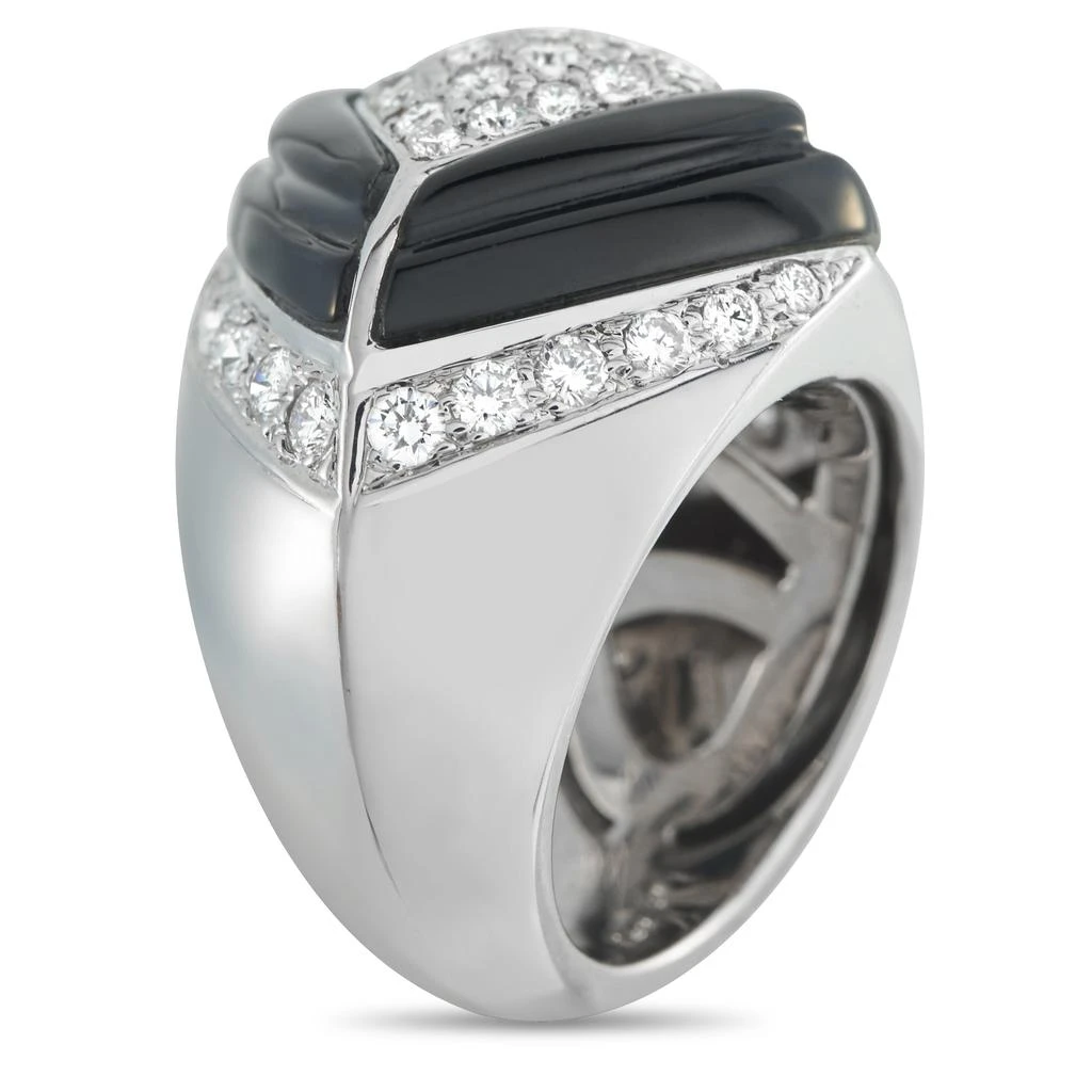 LB Exclusive 18K White Gold 0.94ct Diamond Ring MF28-011626 2