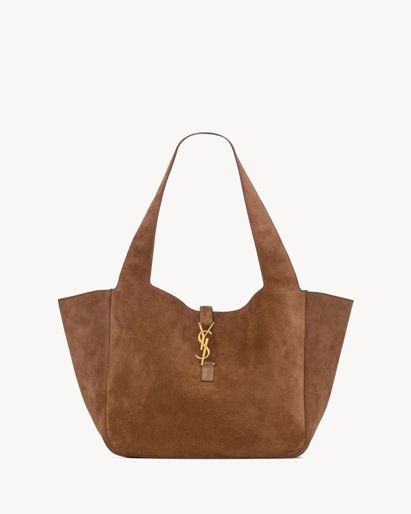 トートバッグ SAINT LAURENT BEA CARAMEL COLORUED SUEDE LEATHER TOTE BAG Yves Saint Laurent BEA CARAMEL COLORUED SUEDE LEATHER TOTE