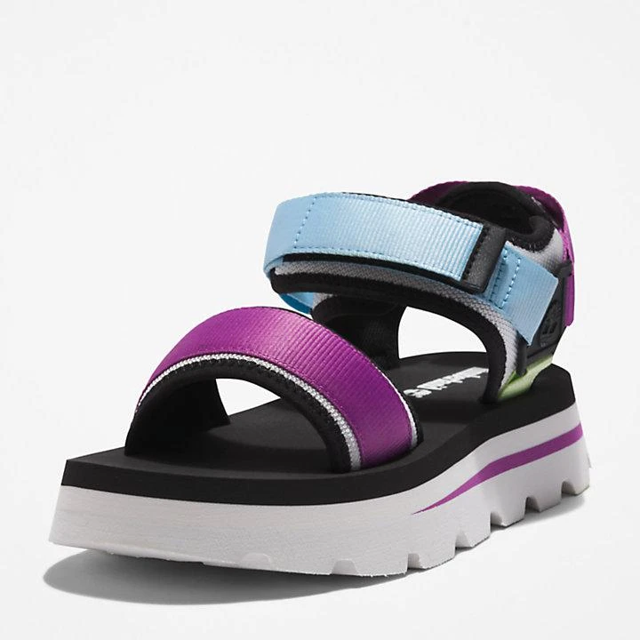 Timberland Euro Swift Ankle-Strap Sandal for Women in Purple 8