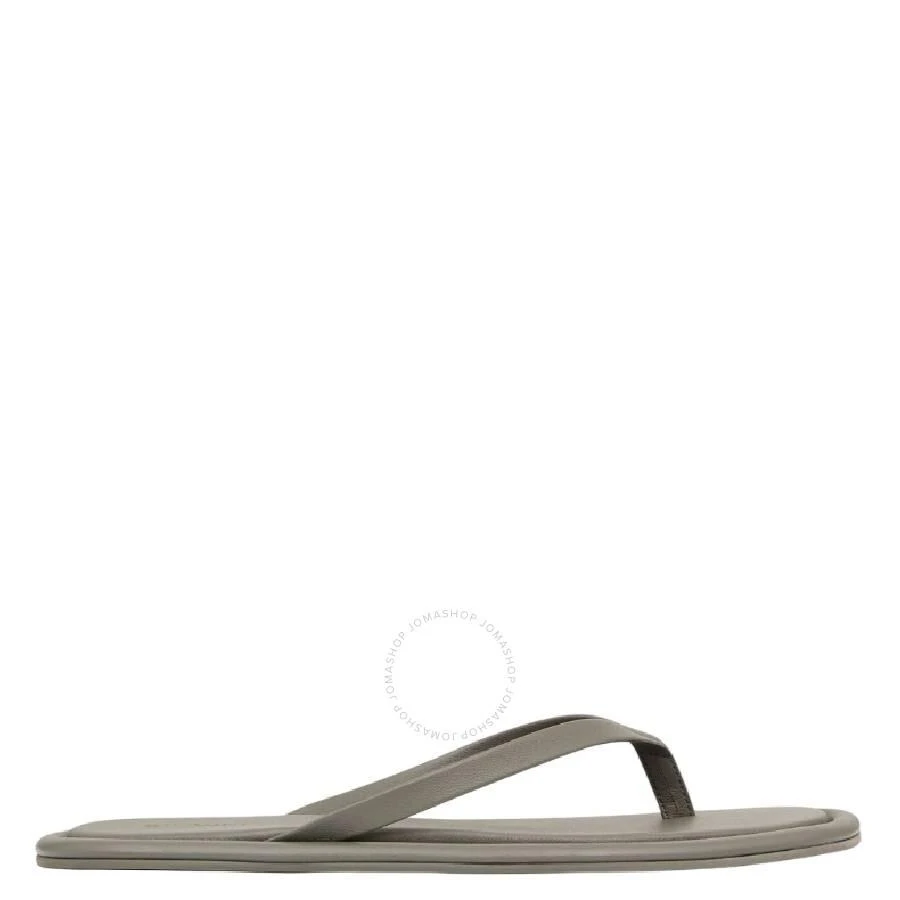 St Agni Smokey Olive Flat Padded Flip Flops 1