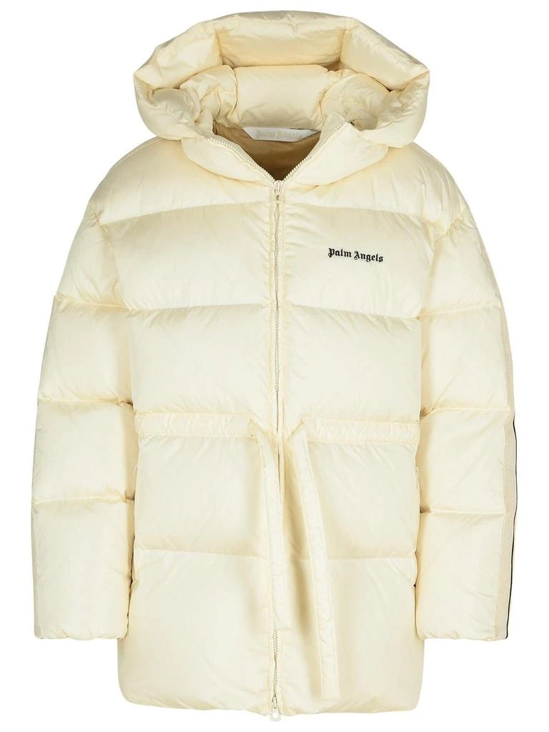 Palm Angels Palm Angels Logo Embroidered Down Jacket 1