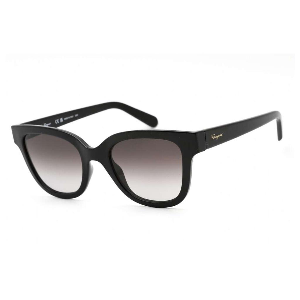 Salvatore Ferragamo Ferragamo Women's Black Cat-Eye Sunglasses