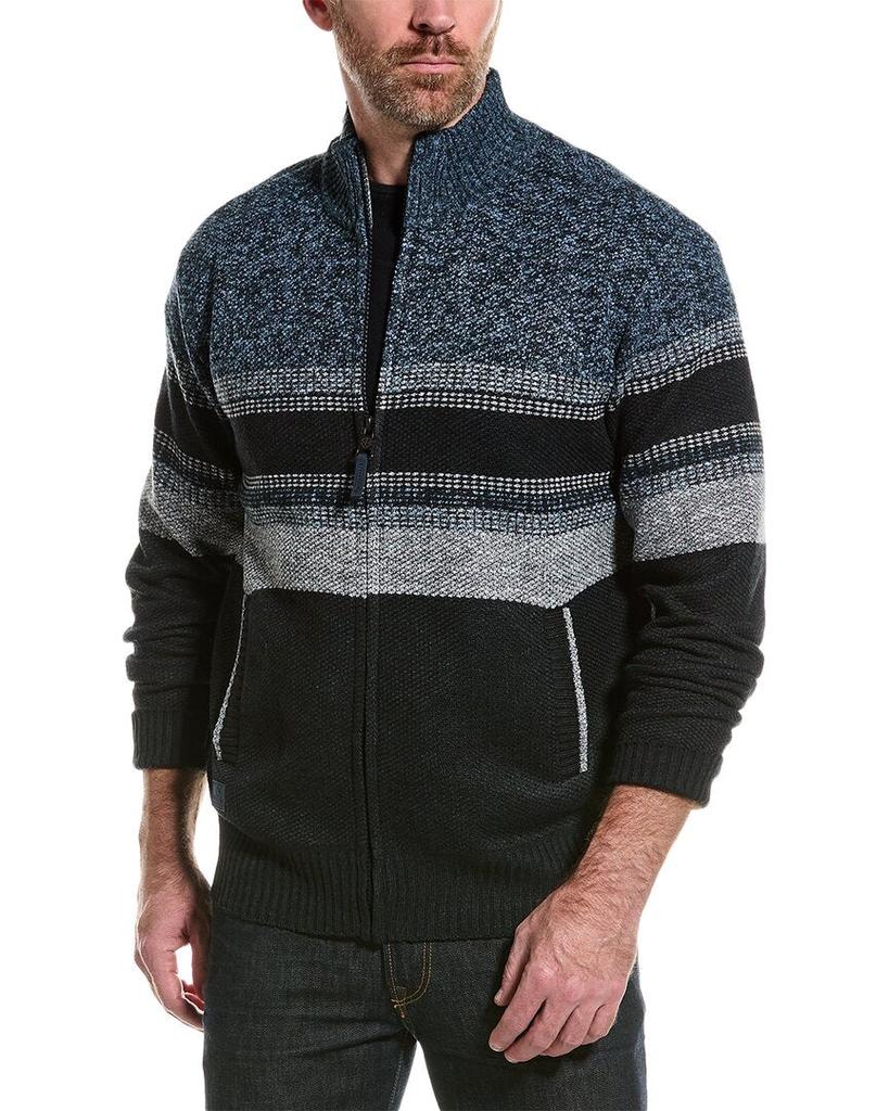 Point Zero Textured Knit Cardigan