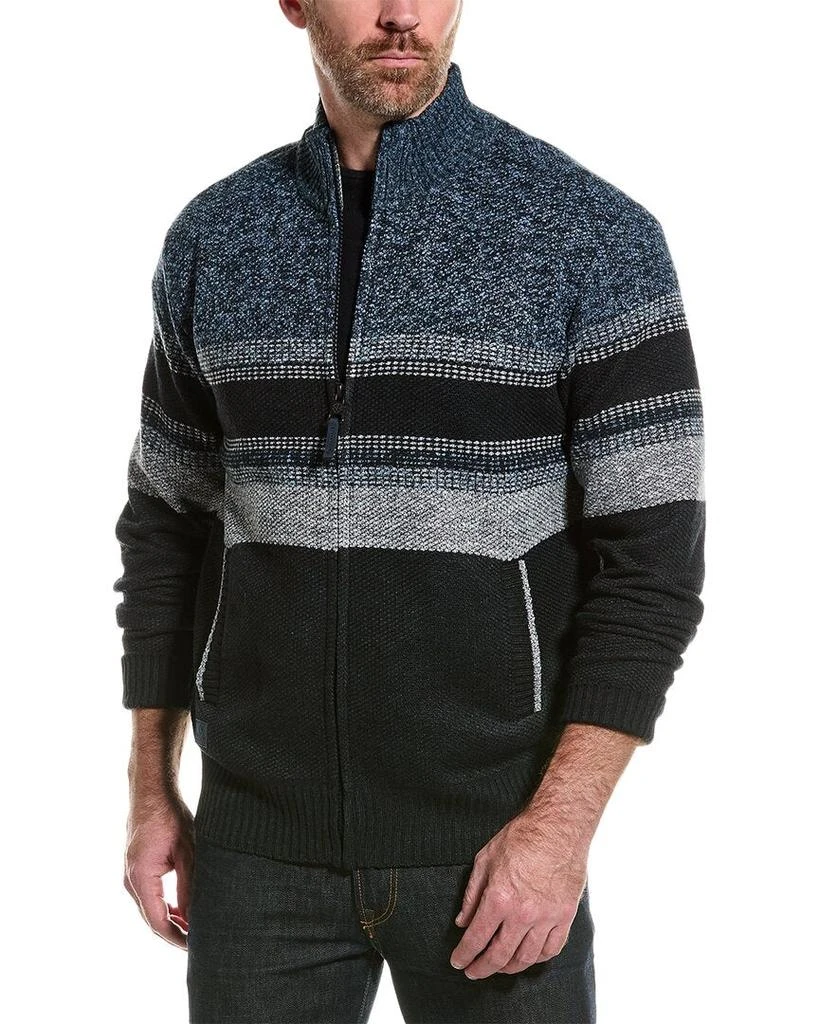 Point Zero Textured Knit Cardigan 1