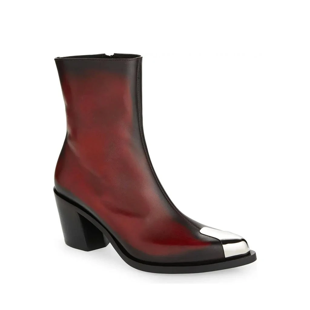 ALEXANDER MCQUEEN Alexander Mcqueen Leather Cowboy Punk Boots 2