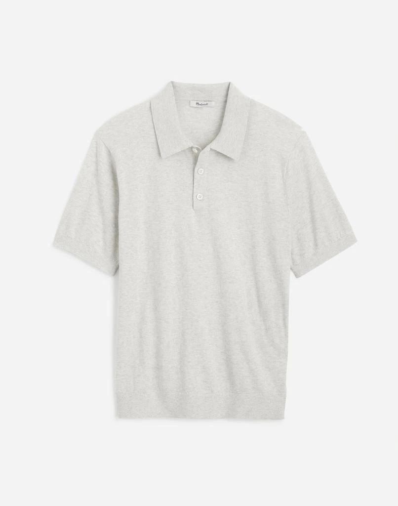 Madewell Three-Button Sweater Polo Shirt 6