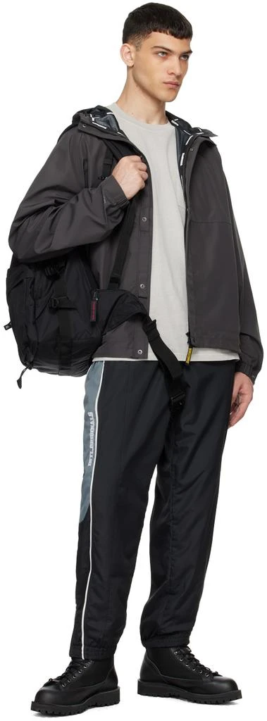 thisisneverthat Black Paneled Track Pants 4