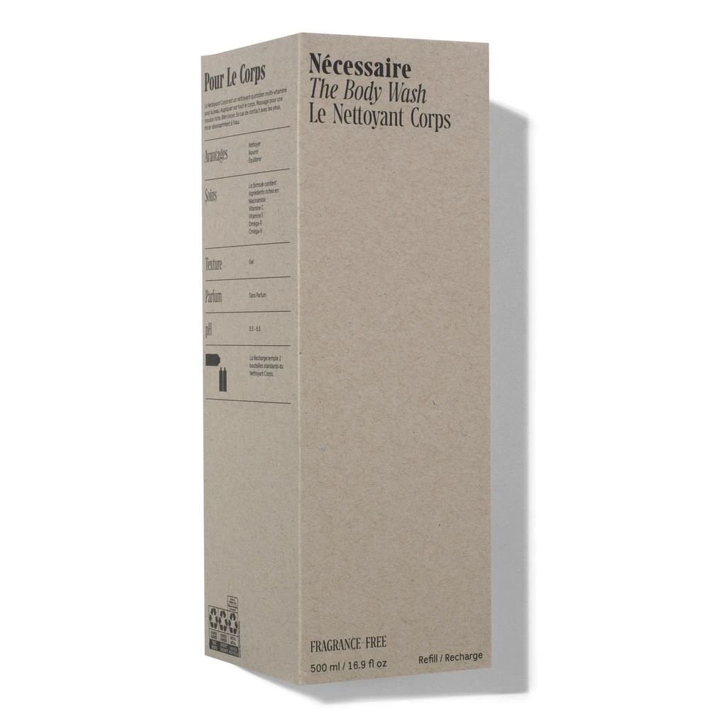 Nécessaire The Body Wash- Fragrance Free Refill 5