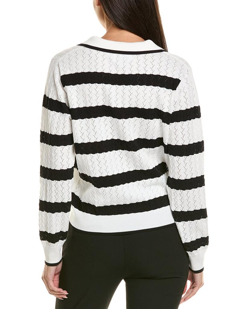 ANNA KAY Gaelle Cashmere-Blend Polo Shirt