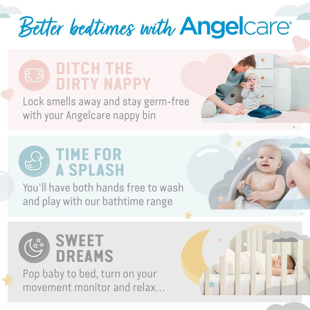 The Hut Angelcare Soft Touch Mini Bath Support - Grey 8
