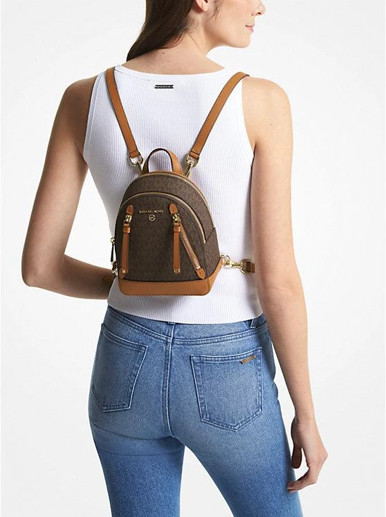 Michael Kors Brooklyn Extra-Small Logo Backpack 4