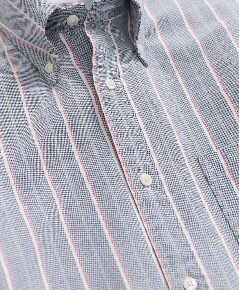 Brooks Brothers Friday Shirt, Oxford Archive Stripe 2