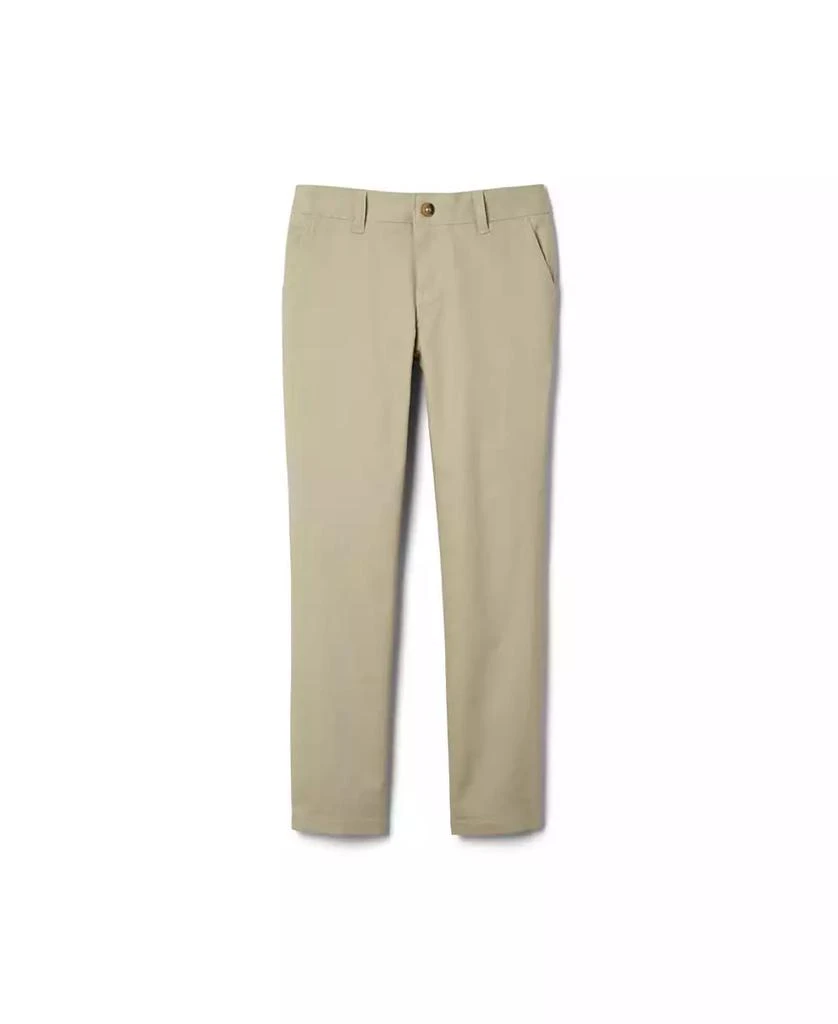 French Toast Plus Size Girls Adjustable Waist Straight Leg Pant 1