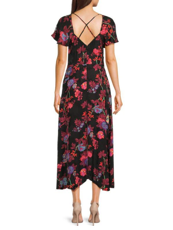 REISS Floral Midi Dress 2