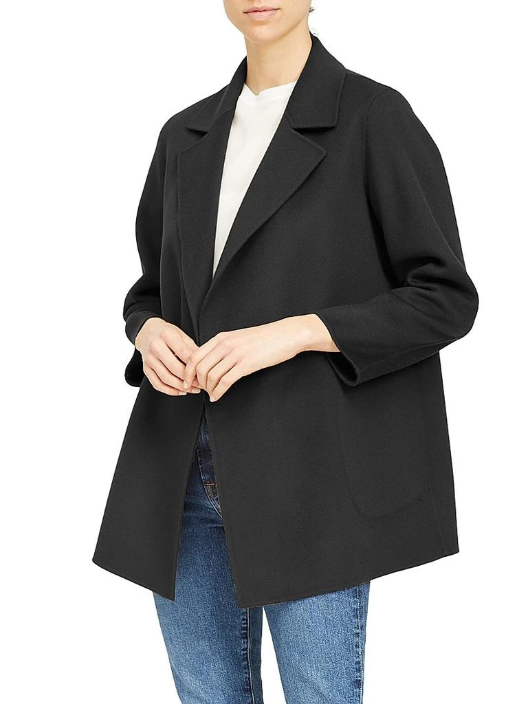 Theory Clairene Wool-Cashmere Blazer 4