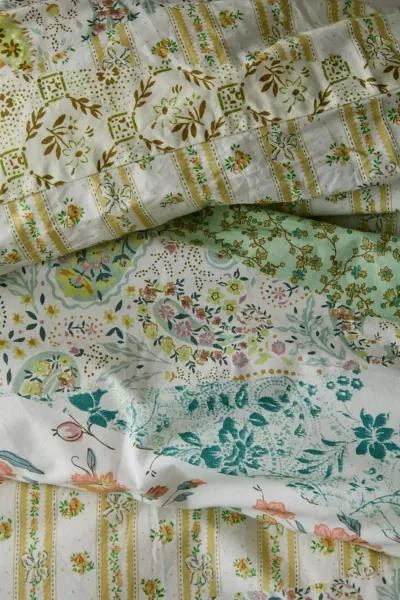 Urban Outfitters Josephine Ruffle Breezy Cotton Percale Duvet Cover 3