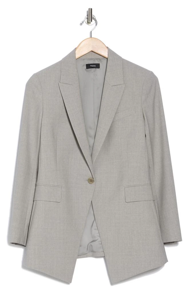 Theory Etiennette B Good Wool Suit Jacket 1