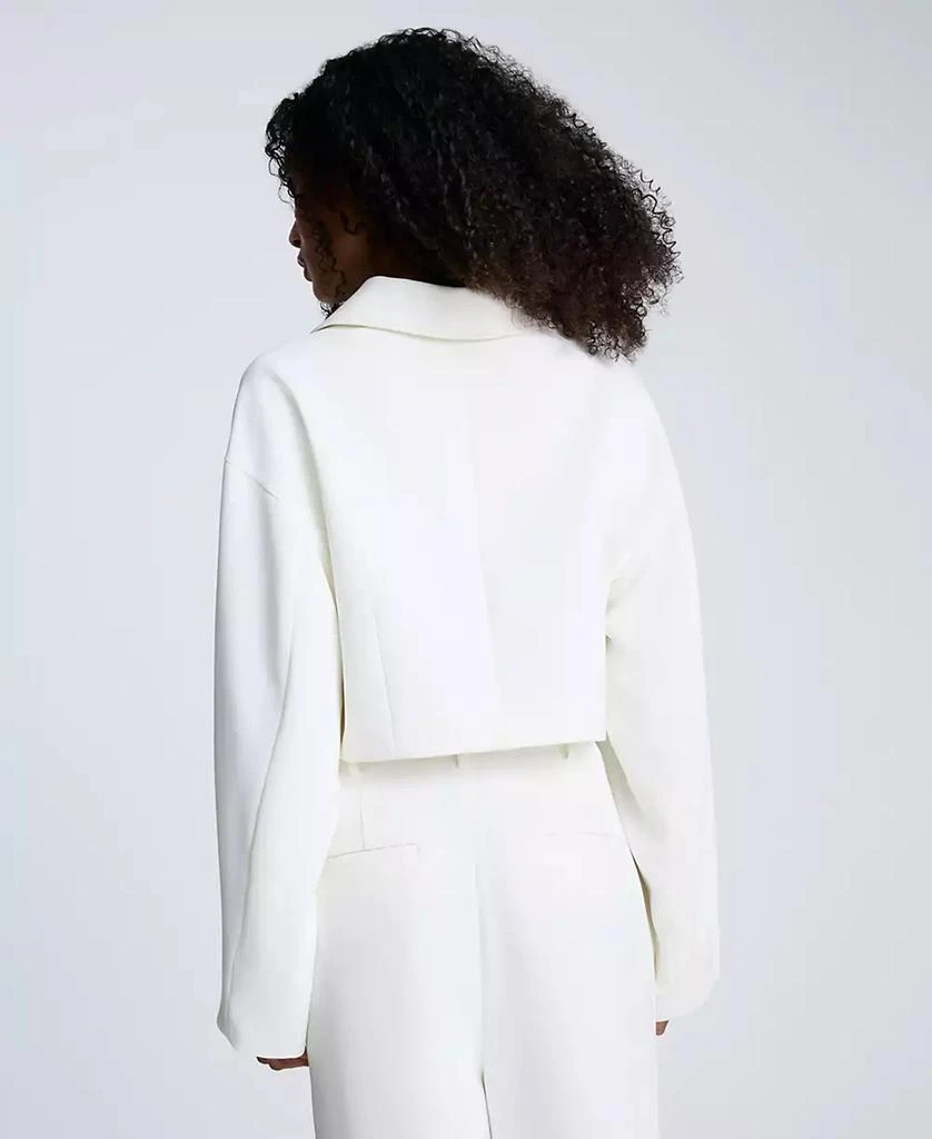 Kenneth Cole Women's Zip-Front Snap-Arm Jacket 2