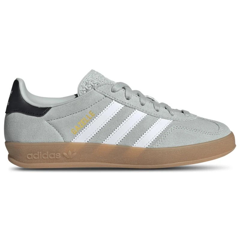 adidas gazelle silver green womens Adidas Gazelle Bold Grade-School main image 0