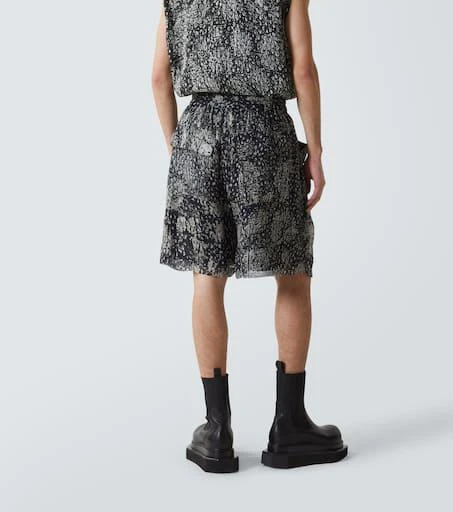 Rick Owens Lido silk shorts 4