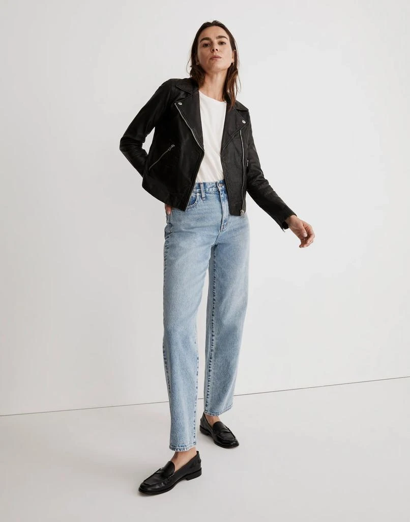 Madewell The Washed Leather Motorcycle Jacket 1