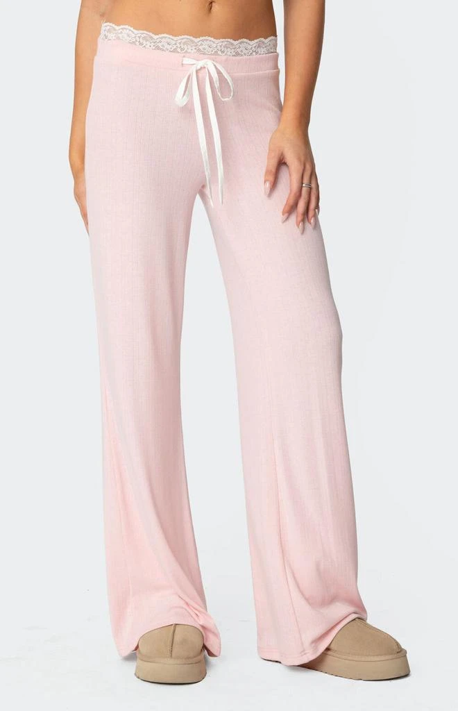 Edikted Peekaboo Lace Pants 3