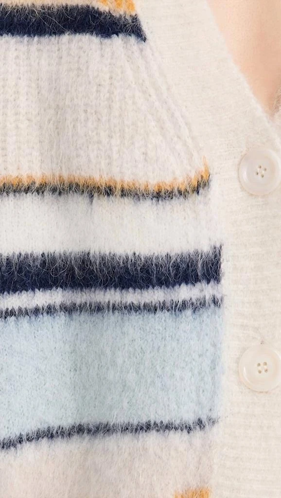 ba&sh Ba&Sh - Bity V-neck Stripe Cardigan 4