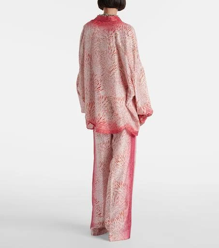 Dries Van Noten Printed silk shirt 3