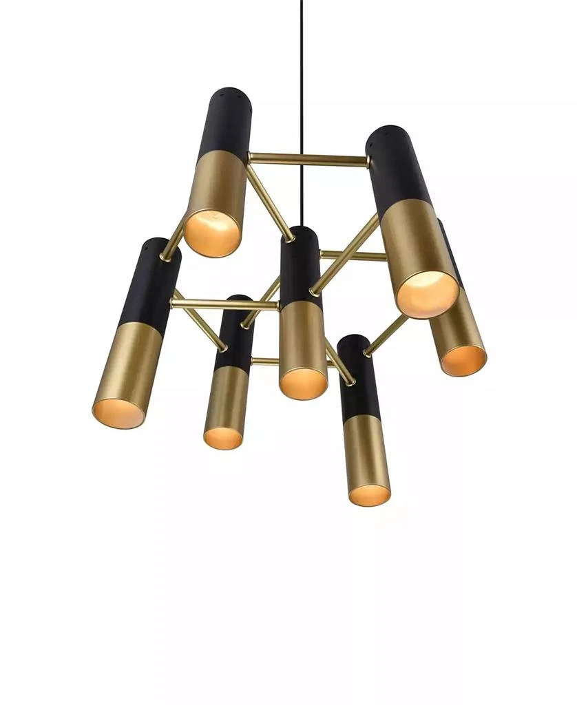 CWI Lighting Anem 7 Light Chandelier 2