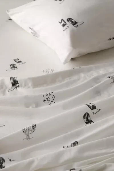 Urban Outfitters Western Core Sheet Set 4