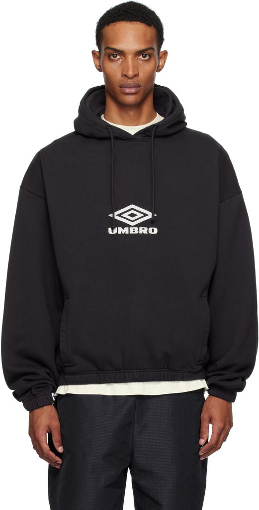 トップス Umbro Sport Crewneck Sweatshirt Black M Umbro Men's Sport Crewneck Sweatshirt Black - Hoodies