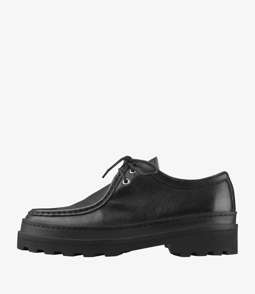 A.P.C. Black Leather Derby Shoes with Buckle Gael derbies – On Sale Now with Up to 50% Off | Discover  main image 4