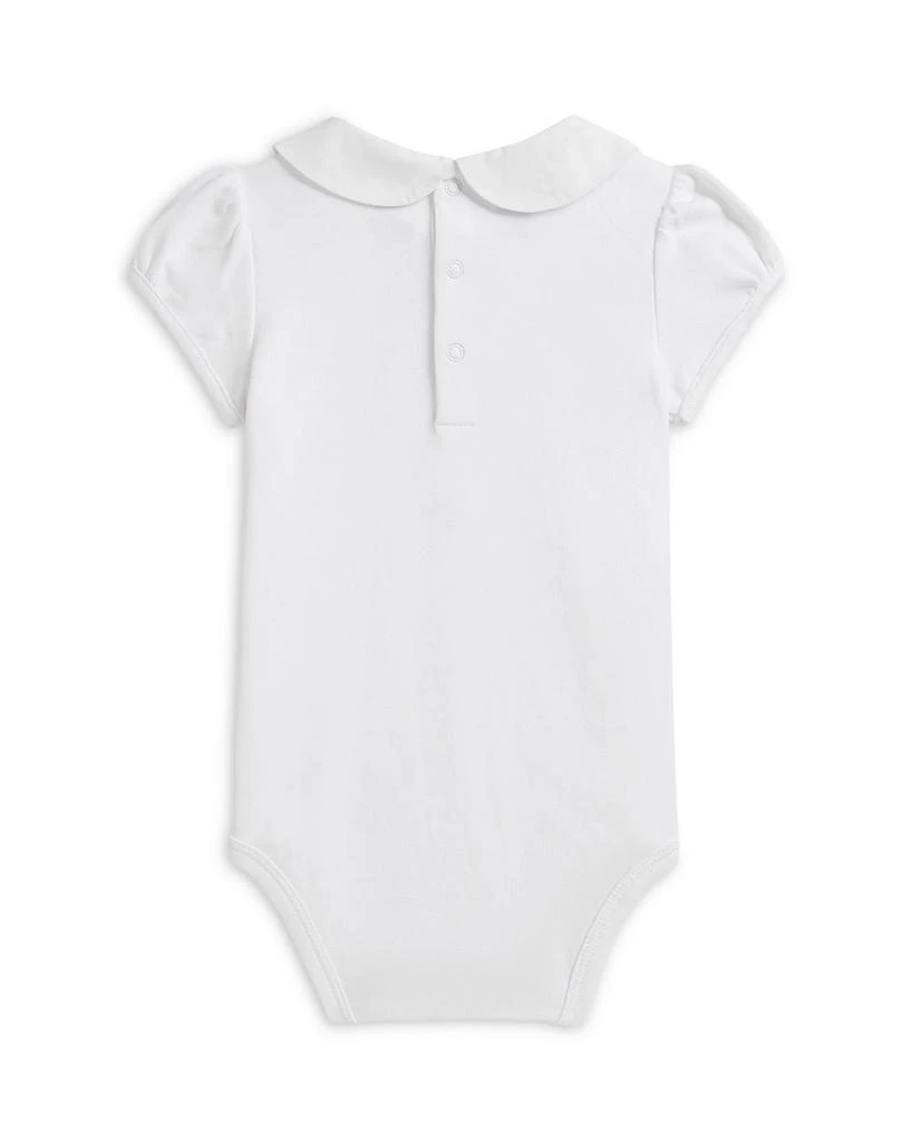 Ralph Lauren Polo Girls
 Embroidered Collar Cotton Bodysuit - Baby 2