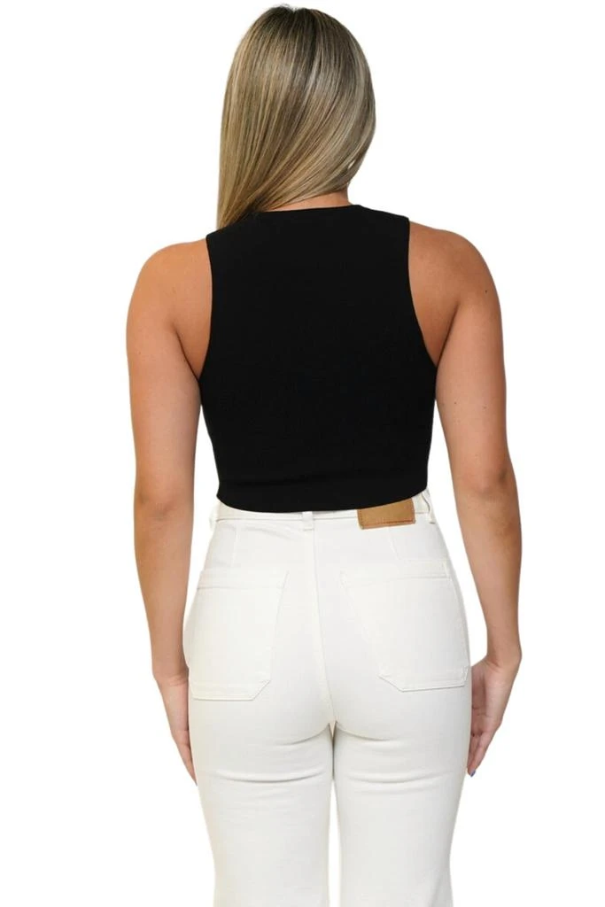 The Range Sleeveless Lace-Front Top 3