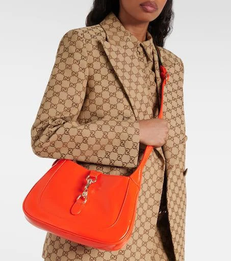 Gucci Gucci Jackie Small patent leather shoulder bag 7
