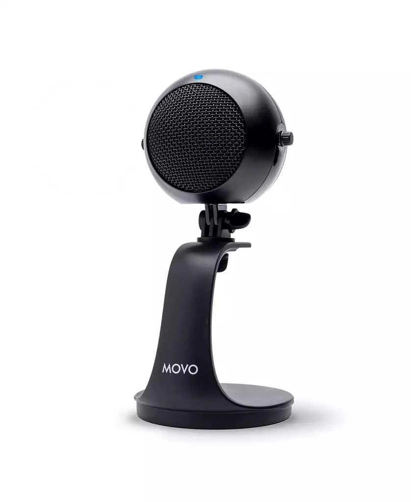 Movo WebMic Desktop USB Microphone with Stand