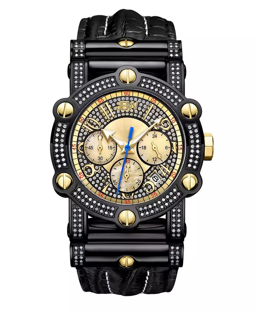Jbw Men's 10 YR Anniversary Phantom Diamond (1 3/4 ct.t.w.) & Chronograph Watch