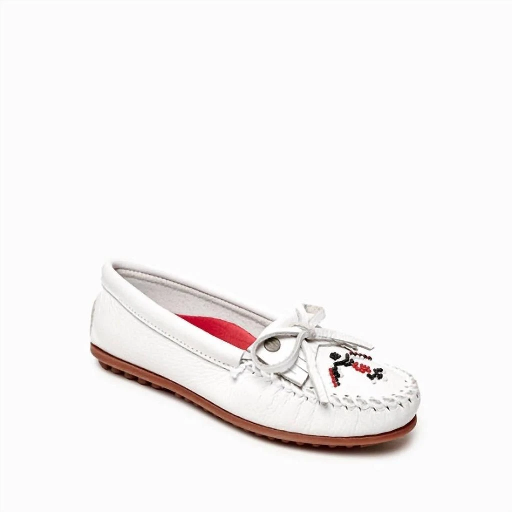 Minnetonka Minnetonka - Women's Thunderbird Animikii Hardsole Moccasin 1