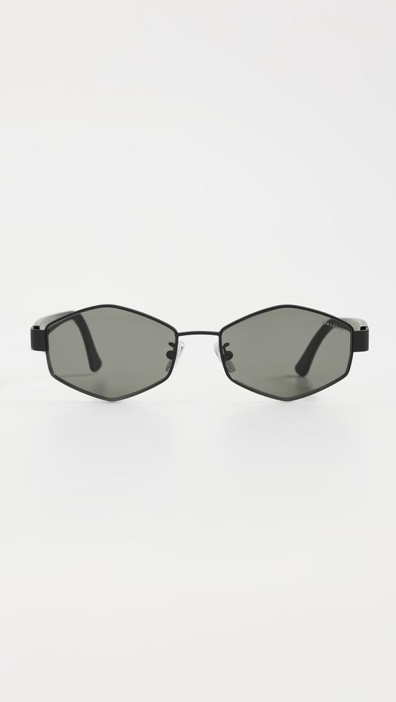 Illesteva Tucson Matte Black Sunglasses