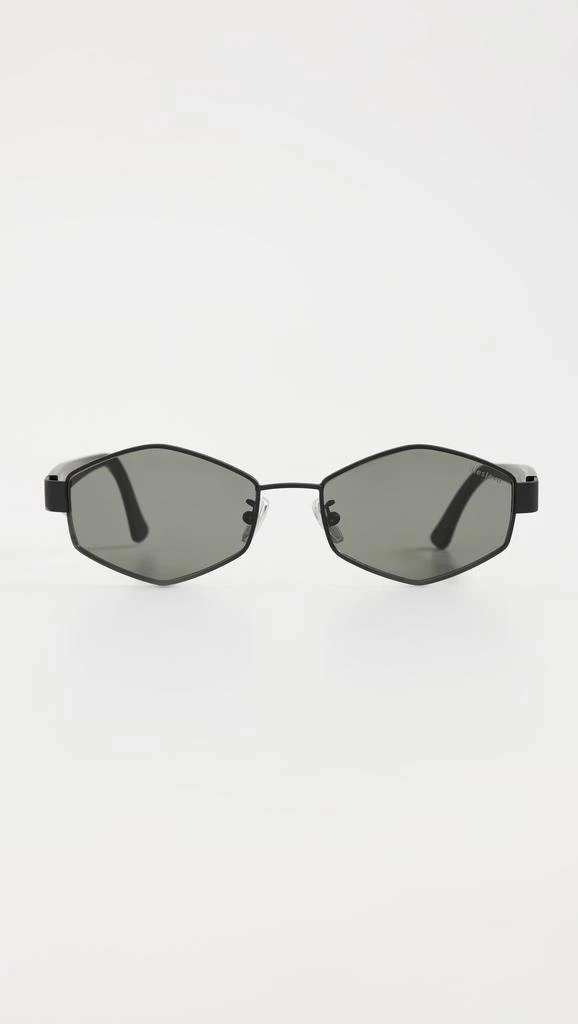Illesteva Tucson Matte Black Sunglasses 2