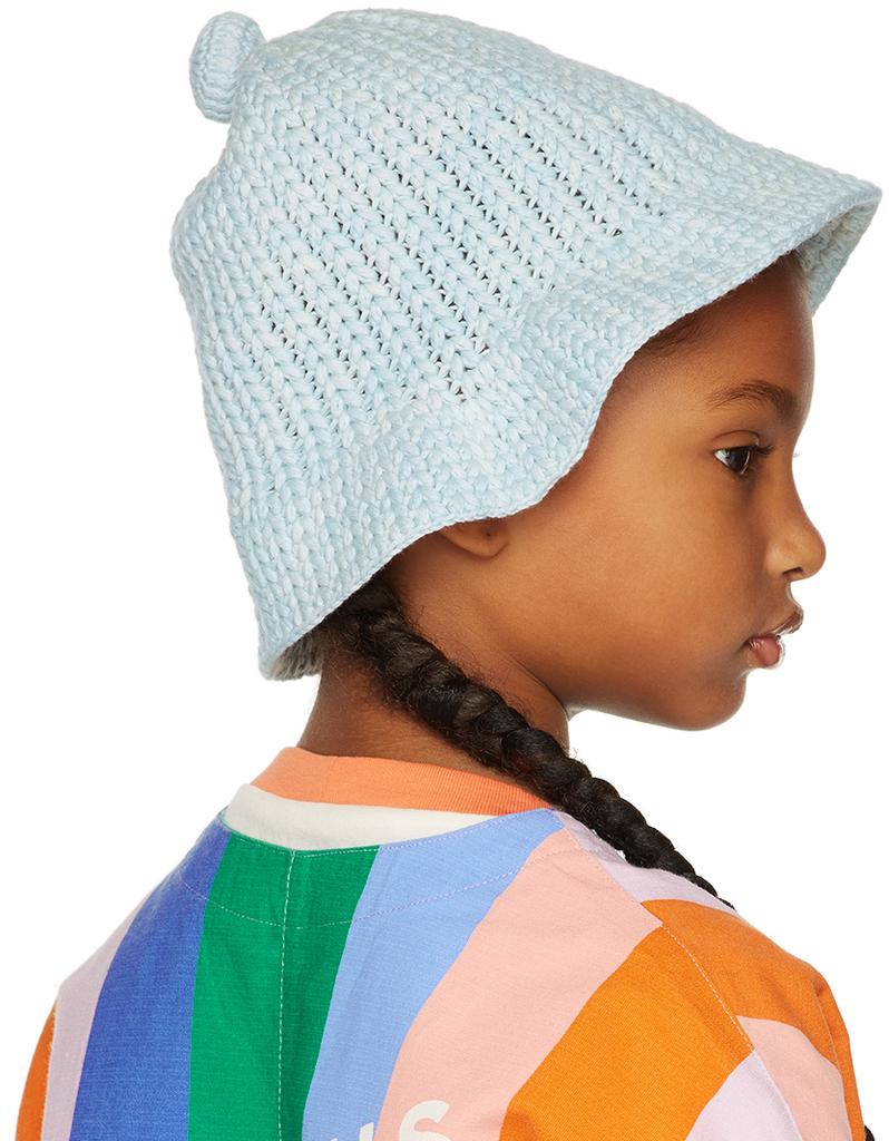 Kids Blue Crochet Beach Hat – On Sale Now with Up to 79% Off