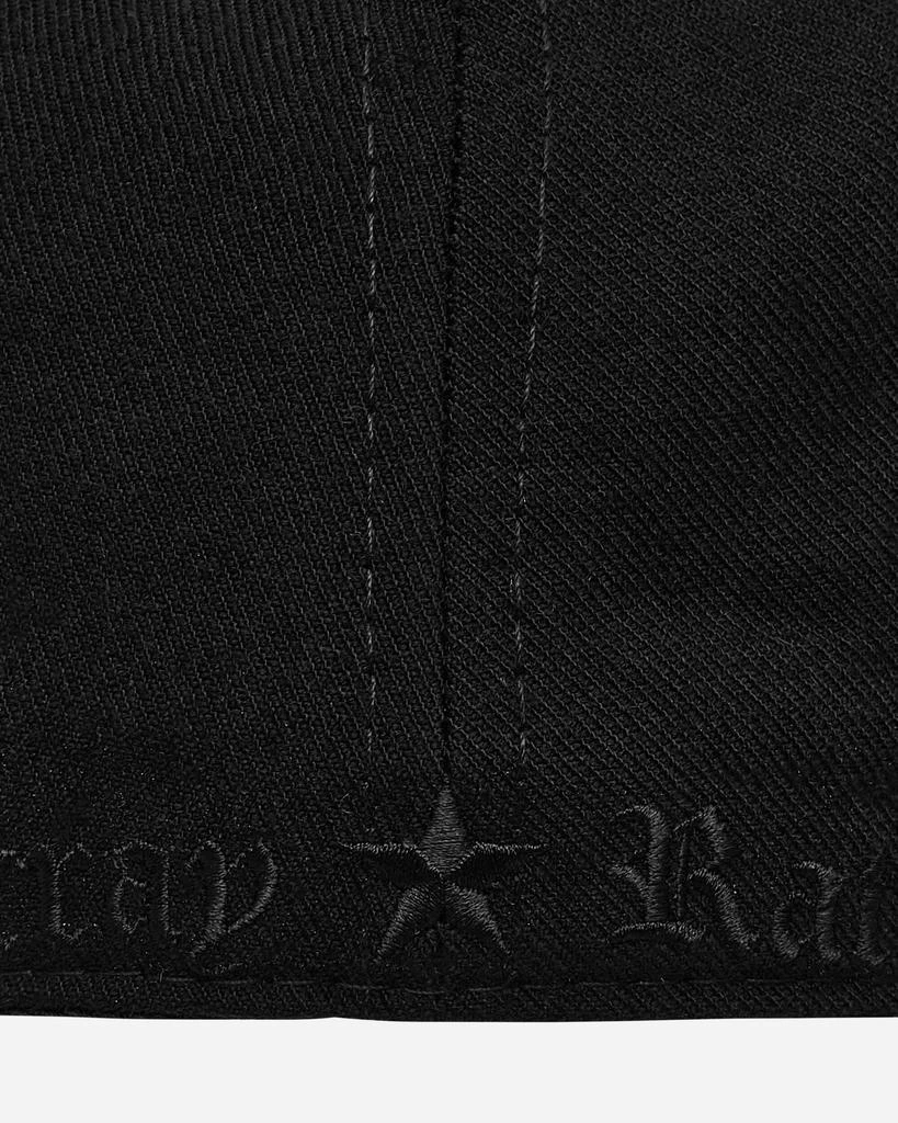 Stray Rats Rat Logo Fitted Hat Black 7