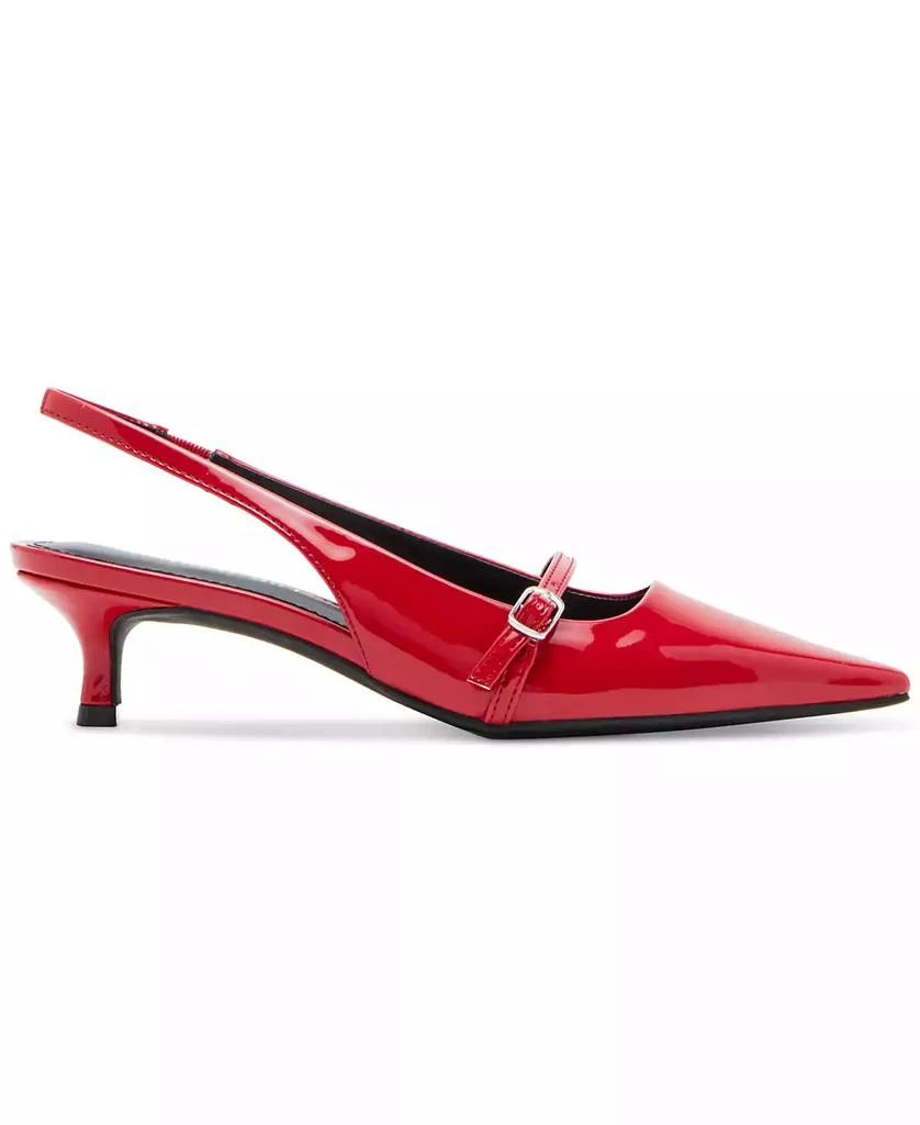 Madden Girl Krystall Slingback Kitten-Heel Pumps 2