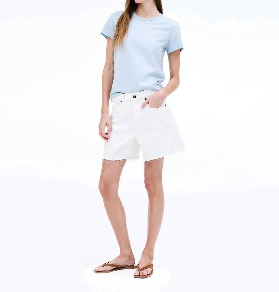 SLVRLAKE Slvrlake - Sienna Cut Off Mid Rise Shorts 3