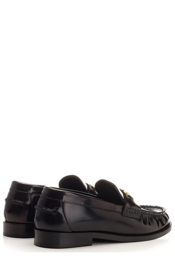 Versace Versace Logo-Plaque Slip-On Loafers 3