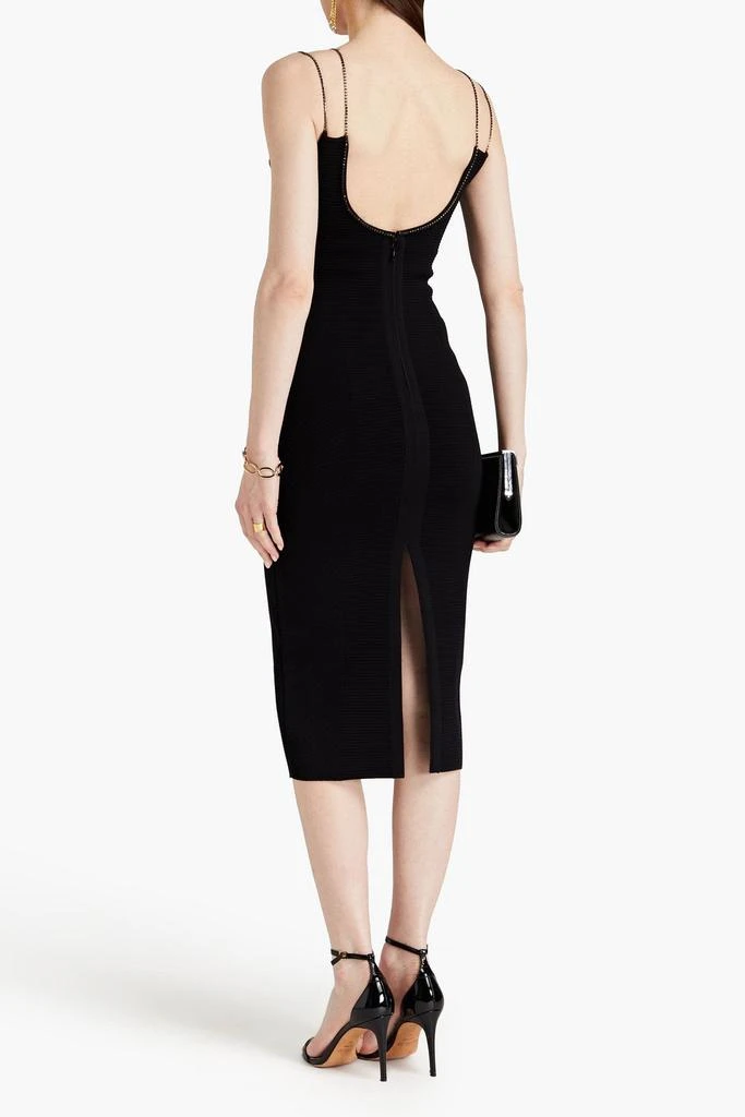 Herve Leger Crystal-embellished bandage dress 3