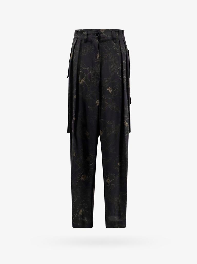Dries Van Noten Silk cargo trouser