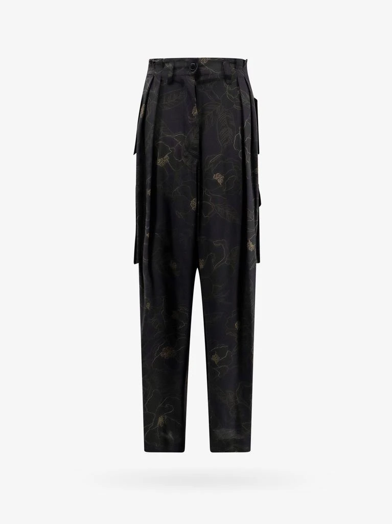 Dries Van Noten Silk cargo trouser 1