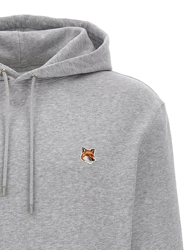 Maison Kitsuné Maison Kitsuné Fox Head Patch Drawstring Hoodie 3